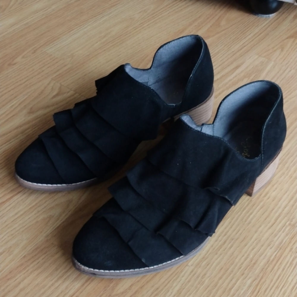 Seychelles Open Mind Suede Ankle Boots | Size 8